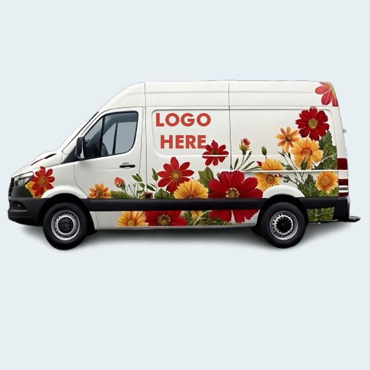 custom vinyl wrap installation on vehicle