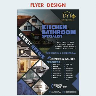 custom printed flyers full color