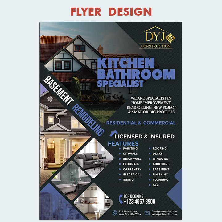 custom printed flyers full color