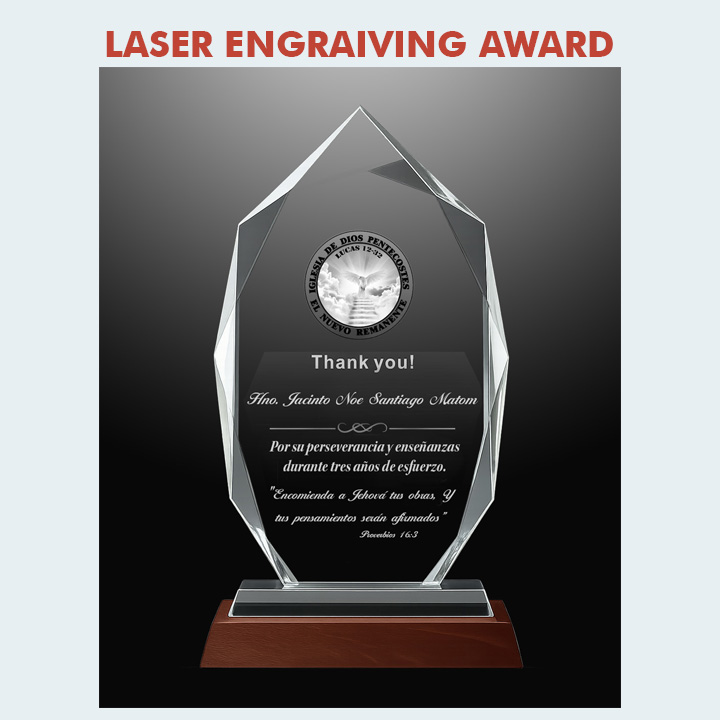 Laser Cristal Engraving