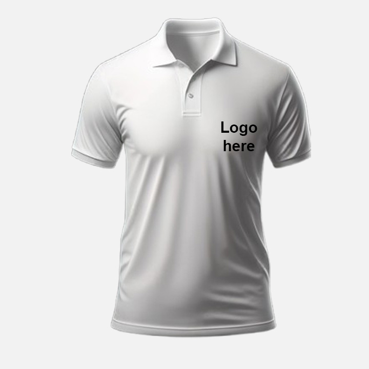 custom embroidered polo shirt with business logo