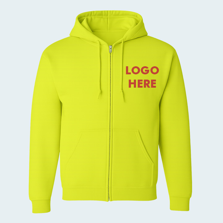 Hoodie Full Zip Hooded Sweatshirt